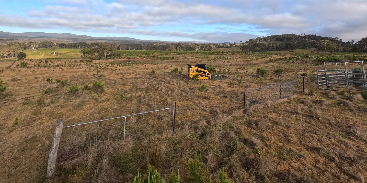 Large Area paddock slashing